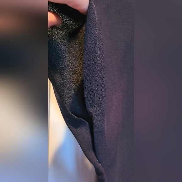 Collections vintage deadstock 8 black long cocktail dress - Picture 8 of 9